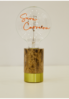 Lâmpada (Romance Marble Marron – 306022)